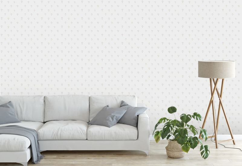 Fleur Dusty Peach Wallpaper