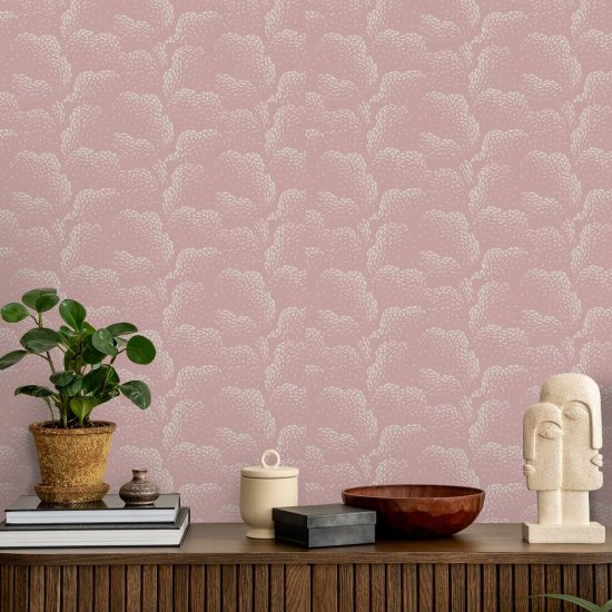 Wolken Blush achtergrond