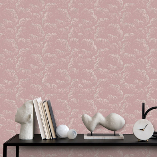 Wolken Blush Hintergrundbild