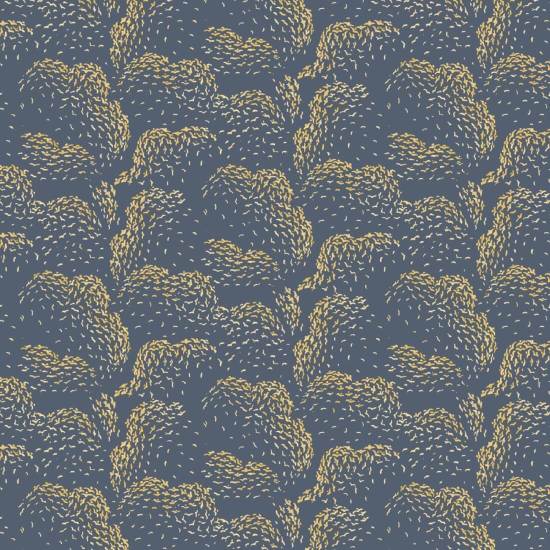 Nuvens papel de parede roxo