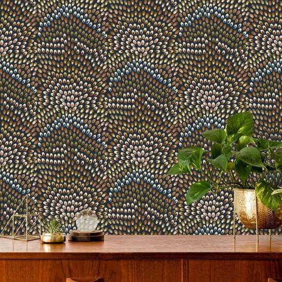 Jandaya Papier peint Black Starling