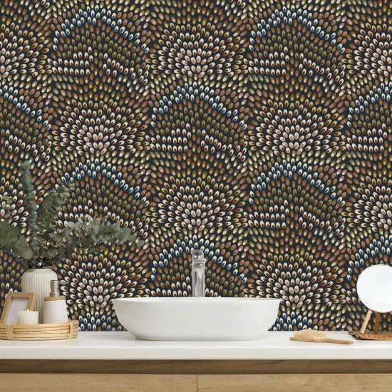 Jandaya Black Starling Wallpaper