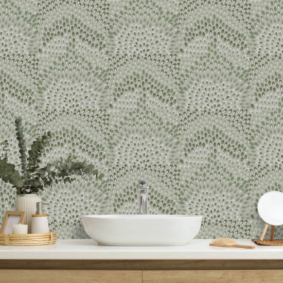 Jandaya Papier peint Dusty Mint