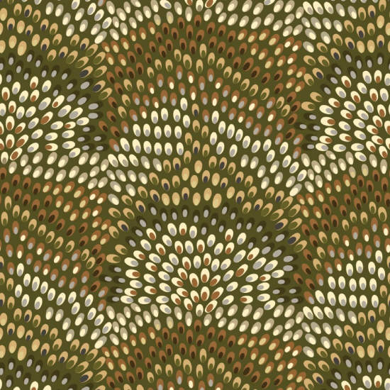 Jandaya Papier peint Olive