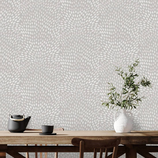 Jandaya Pearl Gray Wallpaper