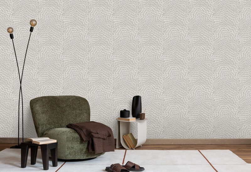 Jandaya Pearl Gray Wallpaper