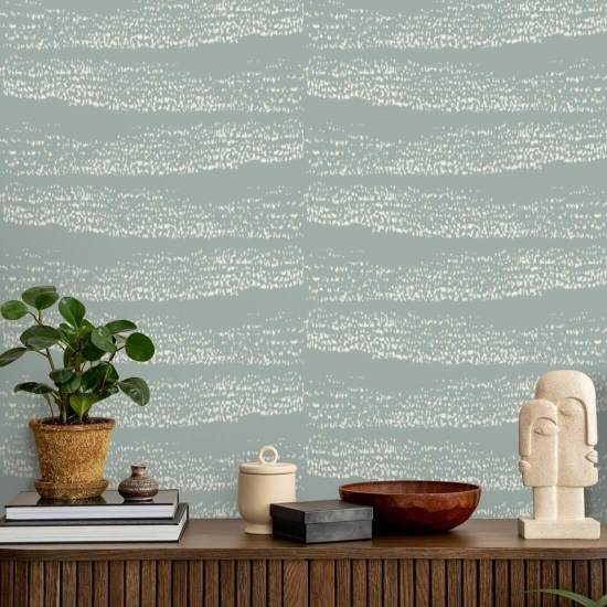 Réflexions Papier peint Ash Blue