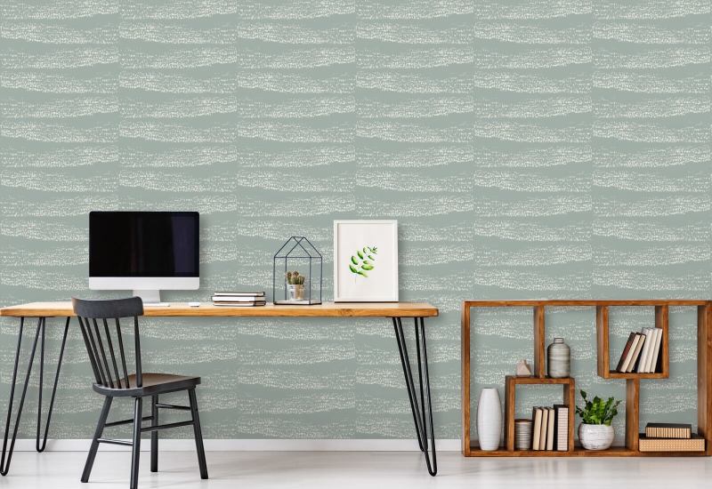 Riflessioni Carta da parati Ash Blue
