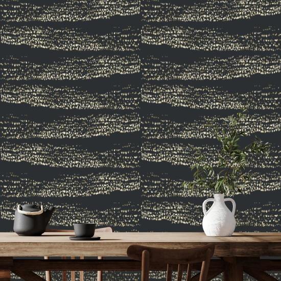 Reflektioner Gold Night Bakgrund