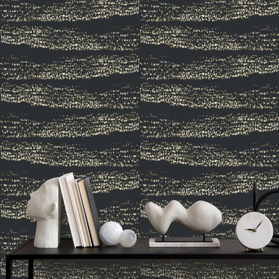 Reflecties Gold Night-achtergrond