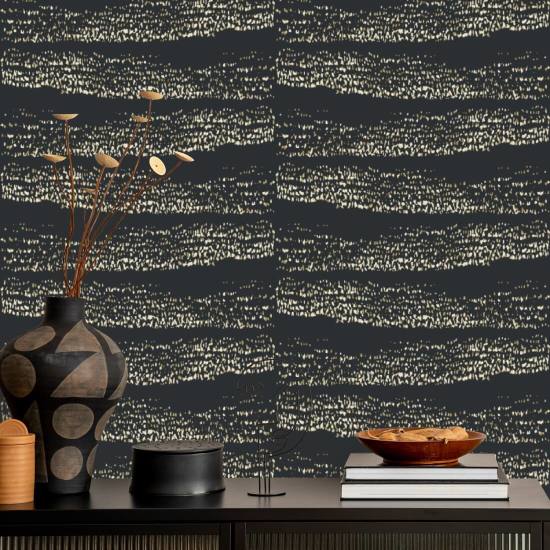 Reflexões Papel de parede Gold Night