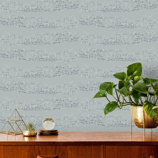 Riflessioni Carta da parati Lacquered Blues