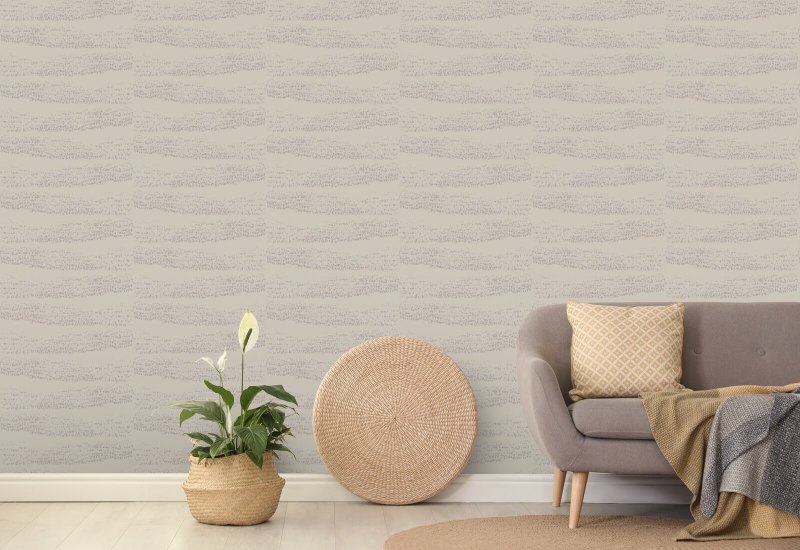 Reflections Mauve Wallpaper