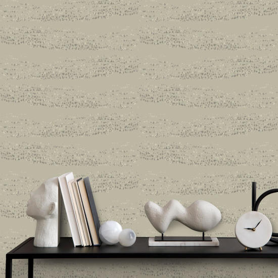 Reflections Sage Taupe Wallpaper