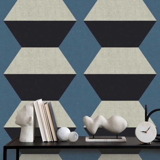 Blocs Infinity Papier peint Blue Horizon