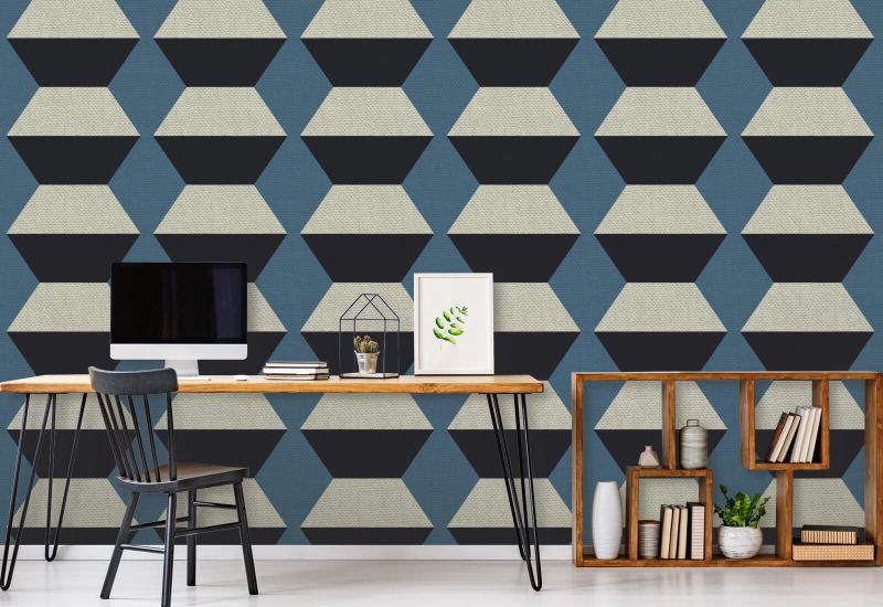 Uendelighetsblokker Blue Horizon Bakgrunn