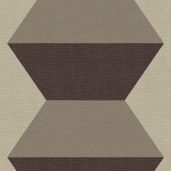 Blocos infinitos Papel de parede Brown Burgundy