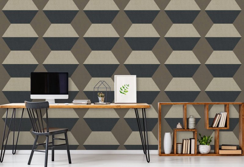 Blocs Infinity Papier peint Coconut Husk