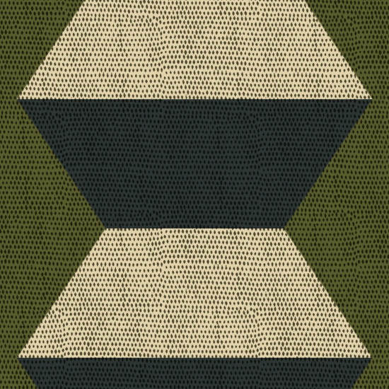 Blocos infinitos Papel de parede Olive Taupe