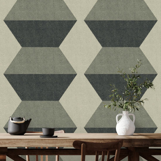 Äärettömät lohkot Sage Green Taustakuva