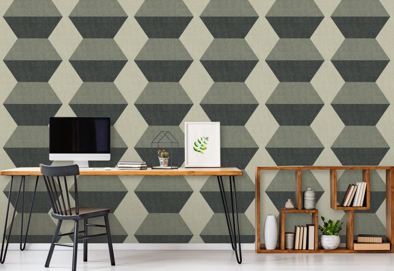 Uendelighetsblokker Sage Green Bakgrunn