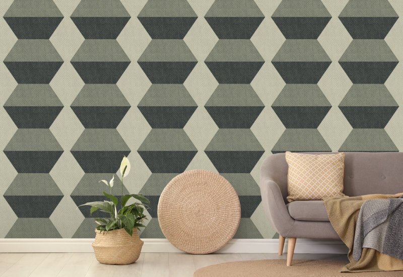Uendelighetsblokker Sage Green Bakgrunn
