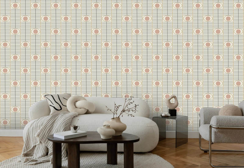 Osidan Carta da parati Blushing Tones