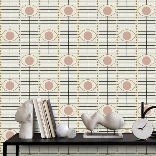 Osidan Papier peint Blushing Tones
