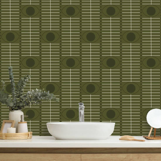 Osidan Papel de parede Olive Oasis