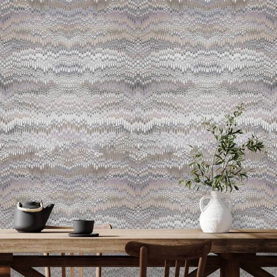Lavado em pedra Papel de parede Misty Mauve Grey