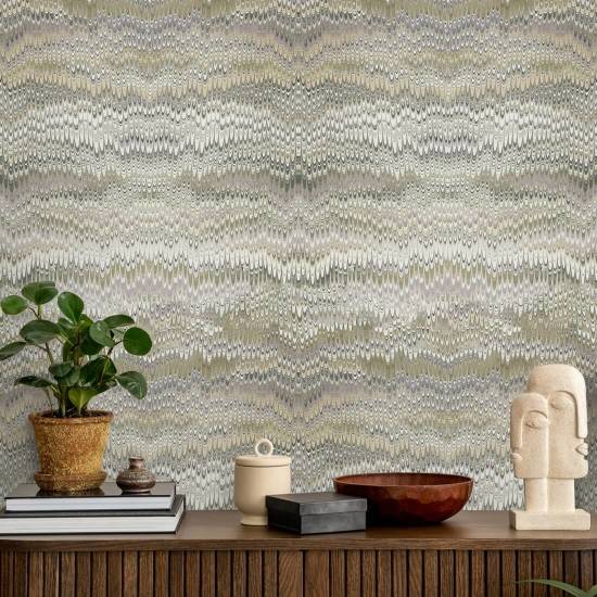 Stonewashed Tapete Sage Taupe