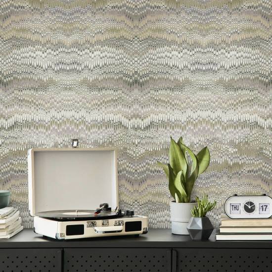 Stonewashed Tapete Sage Taupe