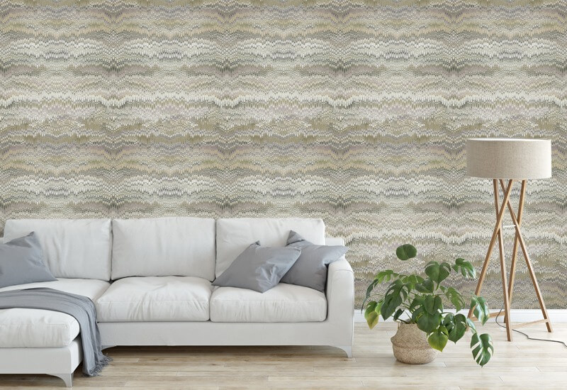 Stonewashed Sage Taupe Wallpaper