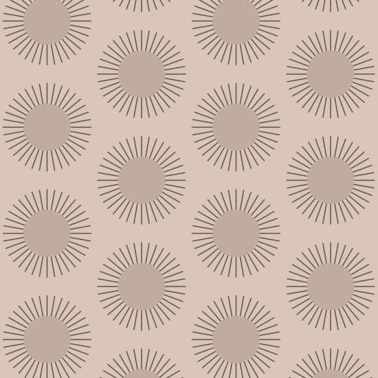 raggiera Carta da parati in ceramica rosa