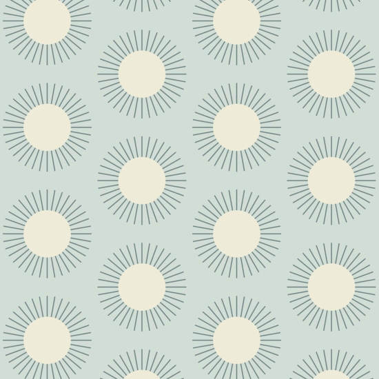 Sunburst Hazy Daytime Wallpaper