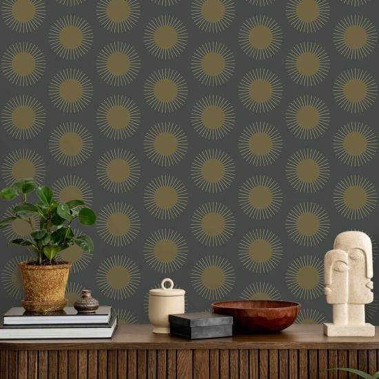 Coucher de soleil Papier peint Midnight Sun