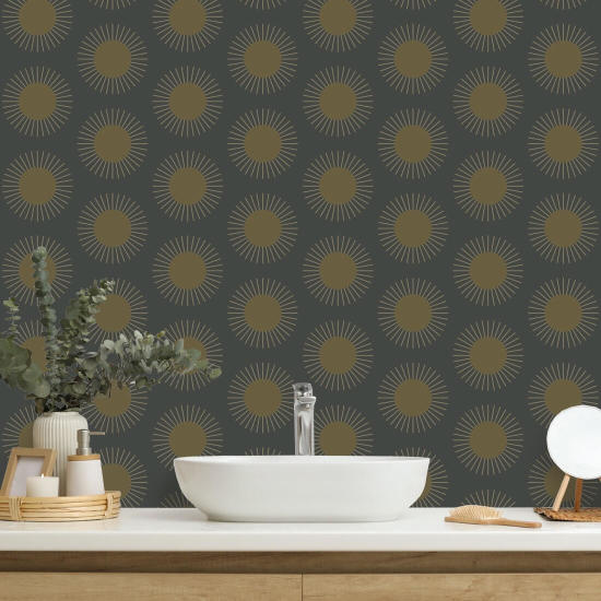 Solutbrudd Midnight Sun Bakgrunn