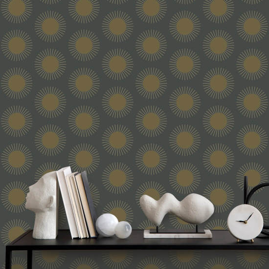 Explosão de sol Papel de parede Midnight Sun