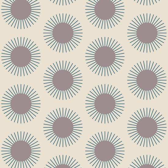 Sunburst Pruimenbehang