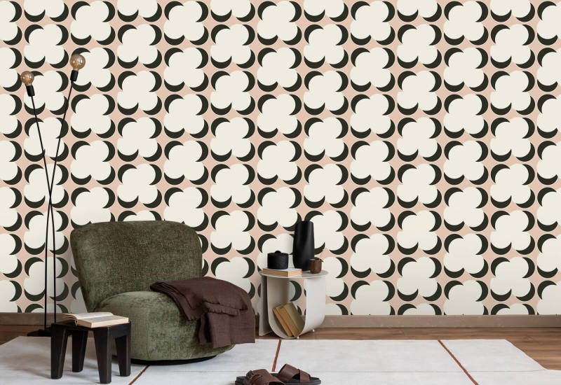 Compensação Papel de parede Blush