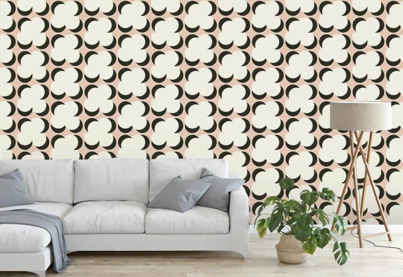 Compensação Papel de parede Blush