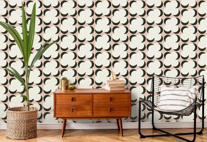 Offset Papier peint Blush