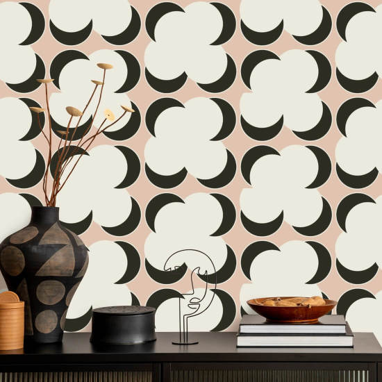 Compensação Papel de parede Blush