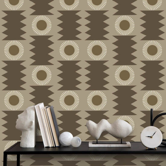 Pierre sèche Papier peint Umber