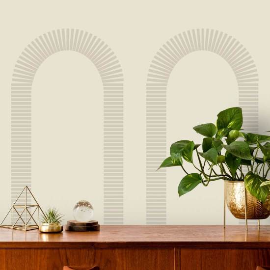 Colonnade Linen Wallpaper