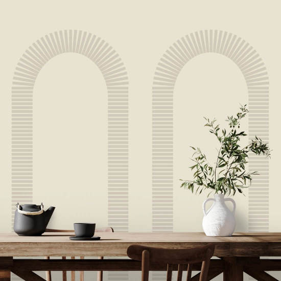 Colonnade Linen Wallpaper
