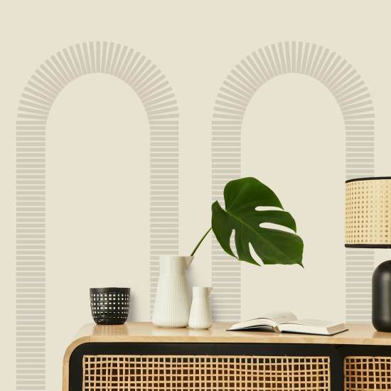 Colonnade Linen Wallpaper