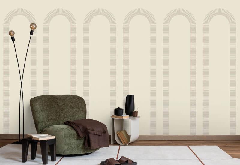 Colonnade Linen Wallpaper