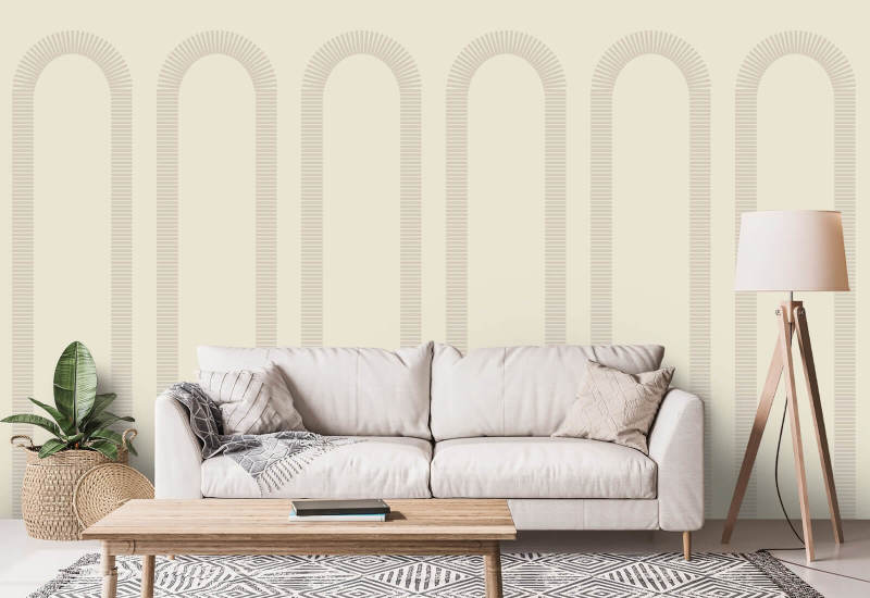 Colonnade Linen Wallpaper