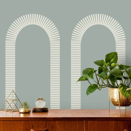 Kolonnade Powder Ash Baggrund